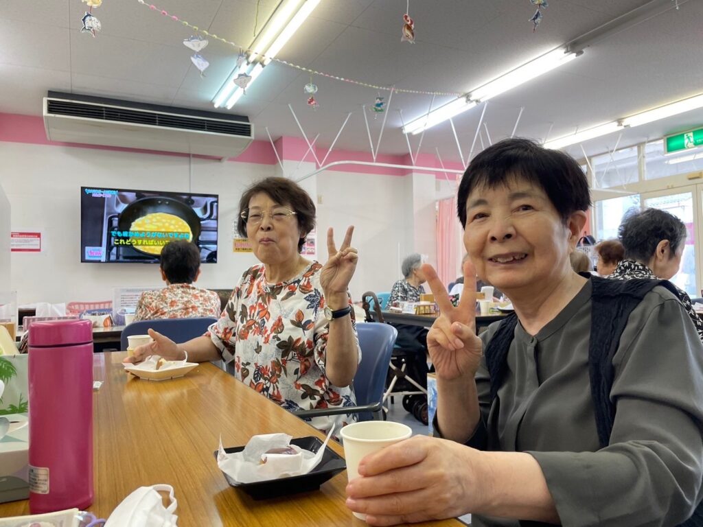 おやつレクで栗饅頭 | オールウェイ東山店 