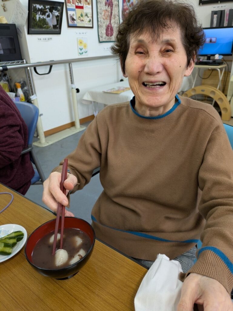 デイサービス：オールウェイ東山店 | 白玉ぜんざい2